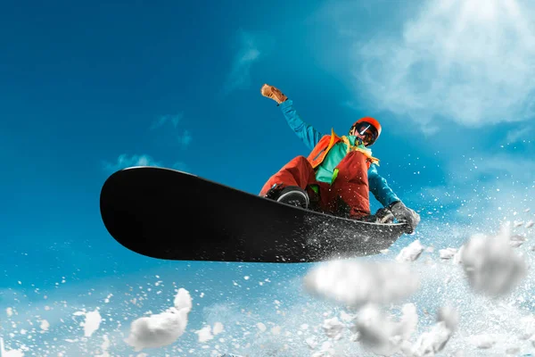 Snowboarding Esportes Inverno Extremos — Fotografia de Stock