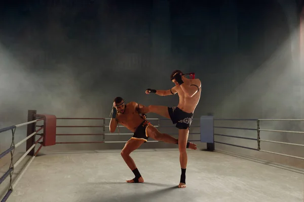 Muay Thai Thai Boxe — Foto Stock