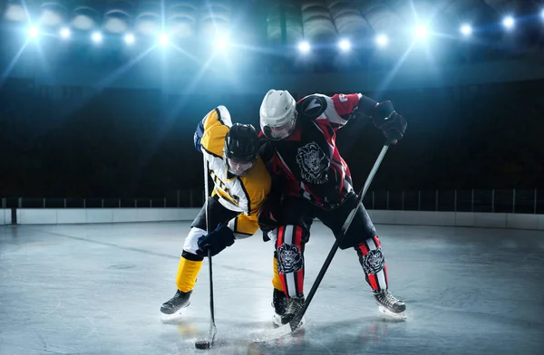 Eishockeyspieler Der Arena — Stockfoto