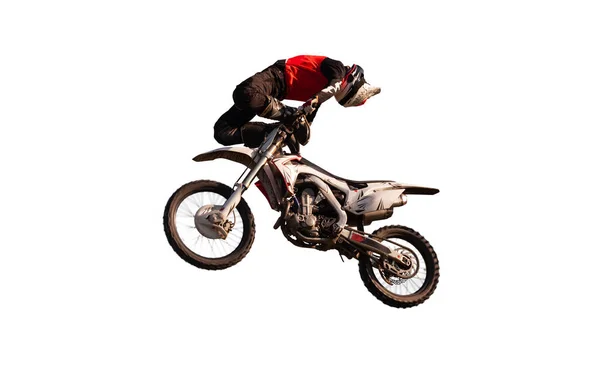 Moto Freestyle Motocicleta Truco Jinete — Foto de Stock