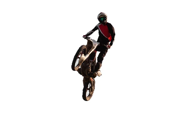 Moto Freestyle Motorstuntrijder — Stockfoto