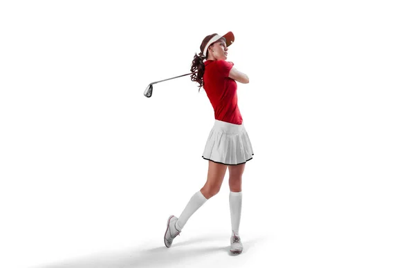 Profesionální Golfistka — Stock fotografie