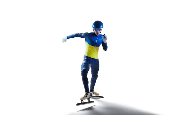 Shorttrack Eisschnelllauf Männer — Stockfoto