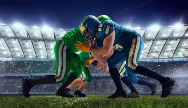 Amerikan futbolu profesyonelleri.