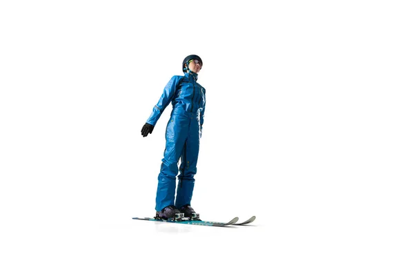 Freestyle Aerials Skiing Athlete — Stock Photo, Image