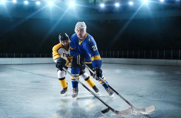 Ice Hockey Players Arena — Stock Photo, Image