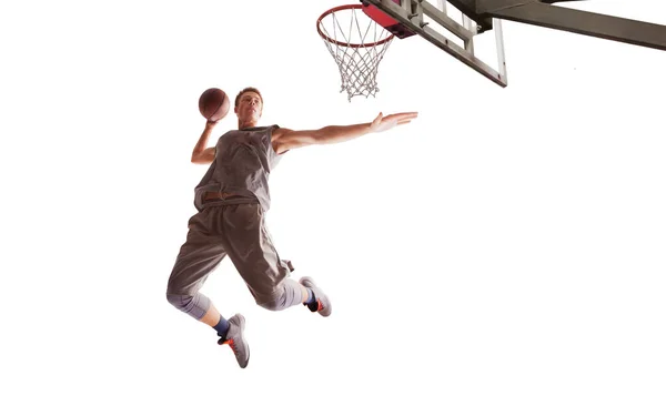 Basketball Players Play Streetball — Stock Photo, Image
