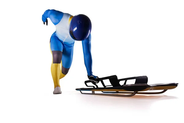 Skeleton Sport Rodeln Rodeln — Stockfoto