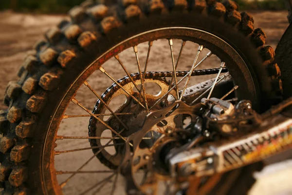 Мотокросс Колесо Профессионального Велосипеда — стоковое фото