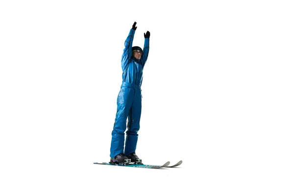 Athlète Ski Acrobatique — Photo