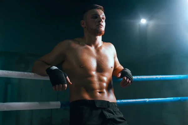 Luchador Profesional Anillo — Foto de Stock