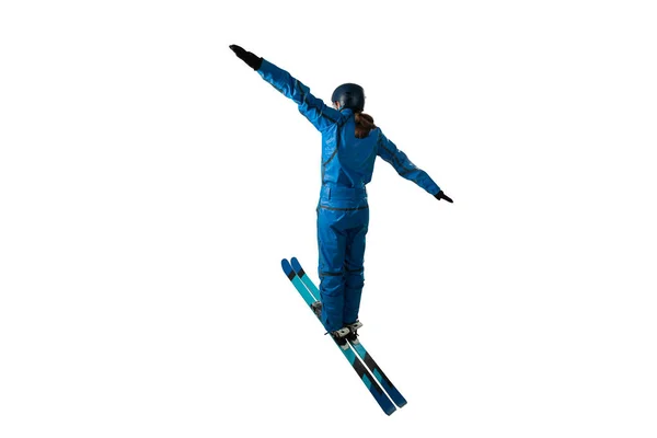 Athlète Ski Acrobatique — Photo