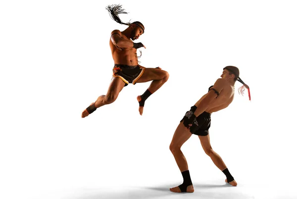 Muay Thai Thai Boxe — Foto Stock