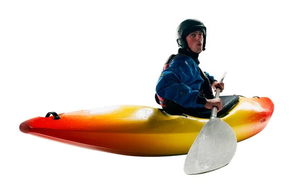 Kayak Aguas Bravas Kayak Extremo — Foto de Stock