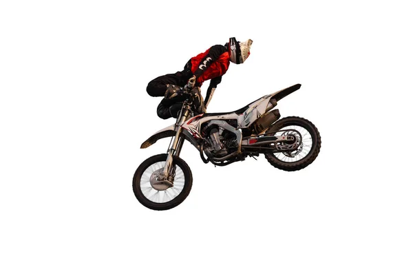 Moto Freestyle Mužský Atlet — Stock fotografie