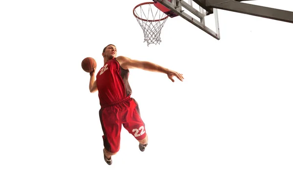 Koszykarze Grają Streetball — Zdjęcie stockowe
