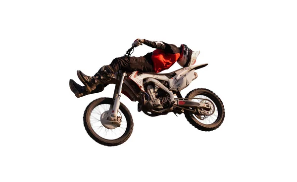 Moto Freestyle Manliga Idrottare — Stockfoto