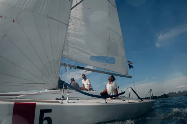 Zeiljacht Race Zeilen Zeilregatta — Stockfoto