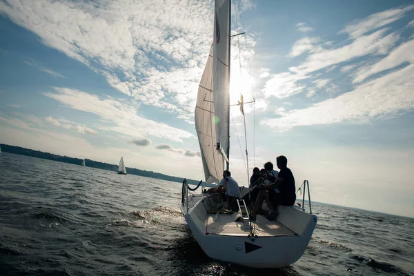 Zeiljacht Race Zeilen Zeilregatta — Stockfoto