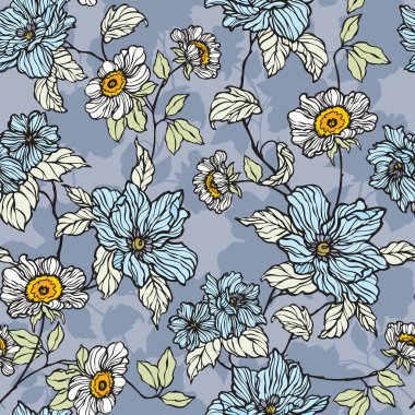 çiçek gül ile Seamless Modeli