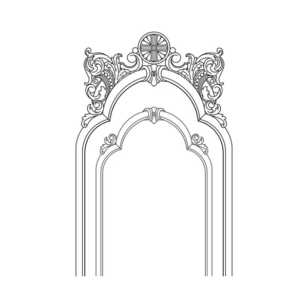 Vintage Arch Vector — Stock Vector