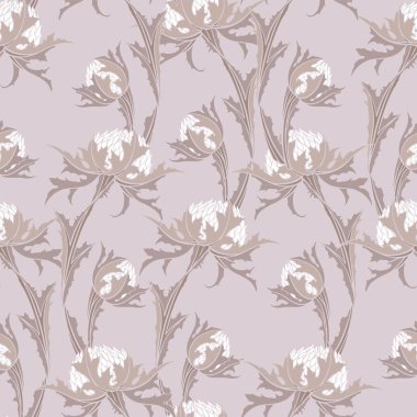 Çiçek seamless modeli. Çiçek şekil