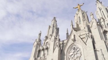 Tibidabo kilisede tibidabo tepeye, Barcelona