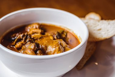 Hainanese köri tavuk baget tarafında ile