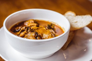 Hainanese köri tavuk baget tarafında ile