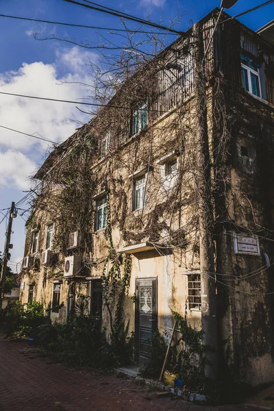 Escenas e instantáneas de la aldea junto a la playa Coloane en Macao, China — Foto de Stock