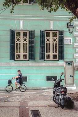 Macau Taipa Village sahne ve turistik, Çin