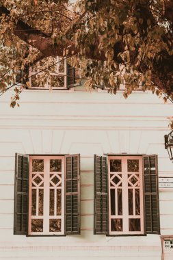 Macau, Çin Taipa Village gelen sahne ve turistik