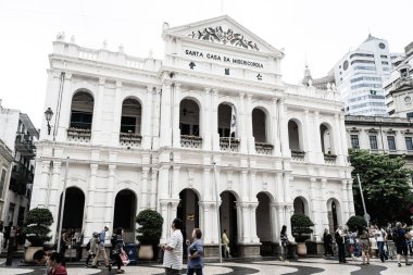 Kutsal Merhamet Evi (Santa Casa Da Misericordia) Macau şehir merkezindeki miras binası.