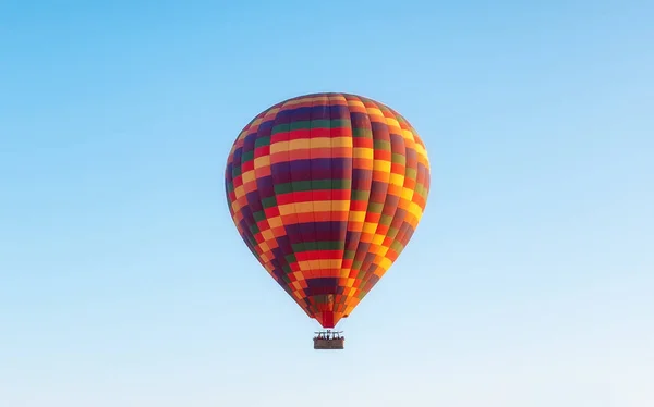 Luchtballon Turkije Cappadocië Reizen Vrije Tijd Avontuur Lucht Concept Idee — Stockfoto