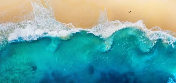 Panorama Una Costa Como Fondo Desde Vista Superior Fondo Agua — Foto de Stock