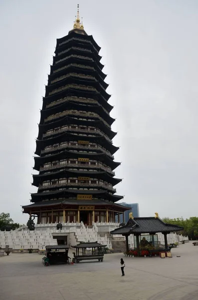 Changzhou China April Tianning Temple Built Vii Century Tang Dynasty — Stock Photo, Image