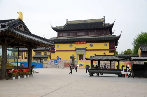 Changzhou China April Tianning Temple Built Vii Century Tang Dynasty — Stock Photo, Image