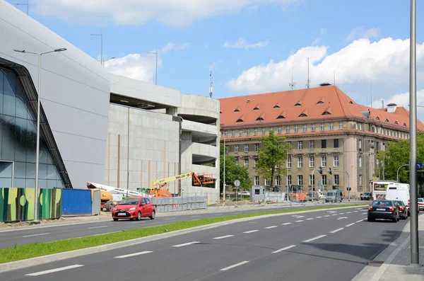 Wroclaw Polsko Května 2017 Vratislav Město Moderní Klasické Architektury Staré — Stock fotografie