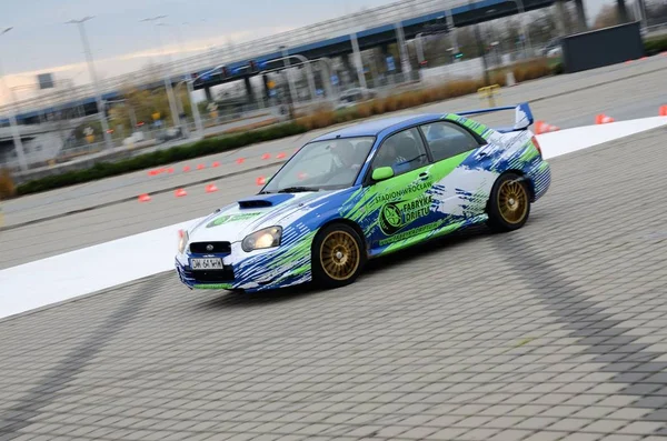 Wroclaw Polonya Kasım Wroclaw Polonya Açılış Drift Fabrikasının Üzerinde Kasım — Stok fotoğraf