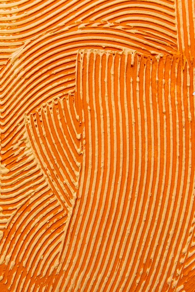 Ярко Текстурированная Оранжевая Стена — стоковое фото
