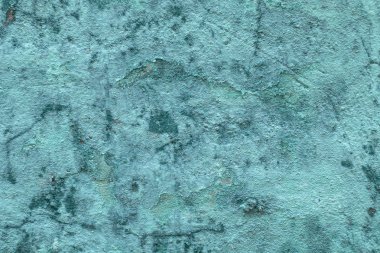 dokulu parlak beton grunge duvar turkuaz