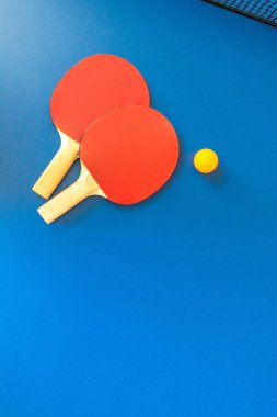 ping pong masa raket topu