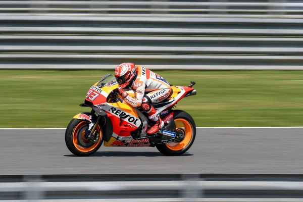 Buriram Thailand October 2018 Marc Marquez Repsol Honda Team Action — Stock Photo, Image