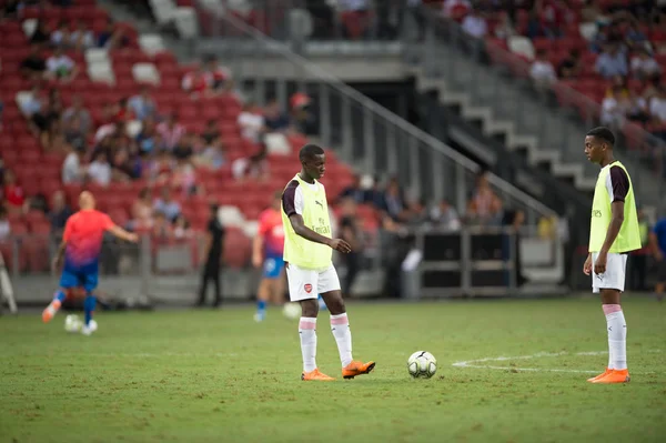 Kallang Singapore 26Jul2018 Jordi Osei Tutu Player Arsen — стоковое фото