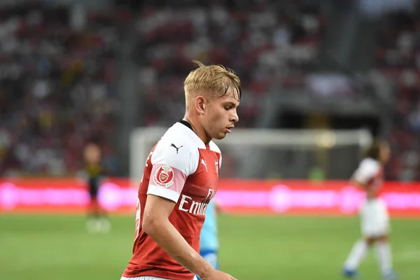 Kallang Singapore 26Jul2018 Emile Smith Rowe Speler Van Arsenaal Actie — Stockfoto