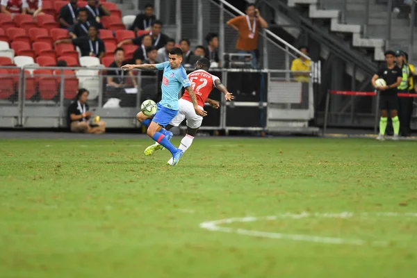 Kallang Singapore 26Jul2018 Angel Correa Speler Van Atletico Madrid Actie — Stockfoto