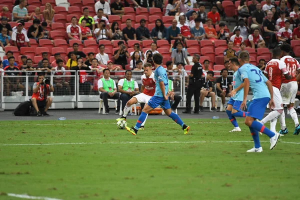 Kallang Singapore 26Jul2018 Aaron Ramsey Speler Van Arsenaal Actie Tijdens — Stockfoto