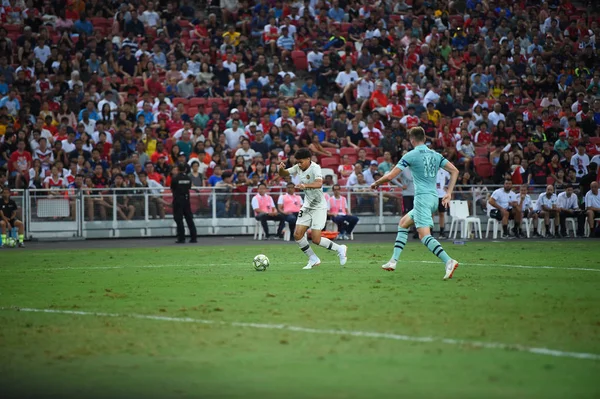 Kallang Singapore 28July 2018 Adrien Rabiot Spelare Psg Aktion Icc2018 — Stockfoto