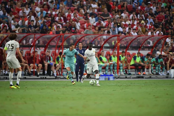 Kallang Singapore 28Jul2018 Stanley Nsoki Speler Van Psg Actie Tijdens — Stockfoto