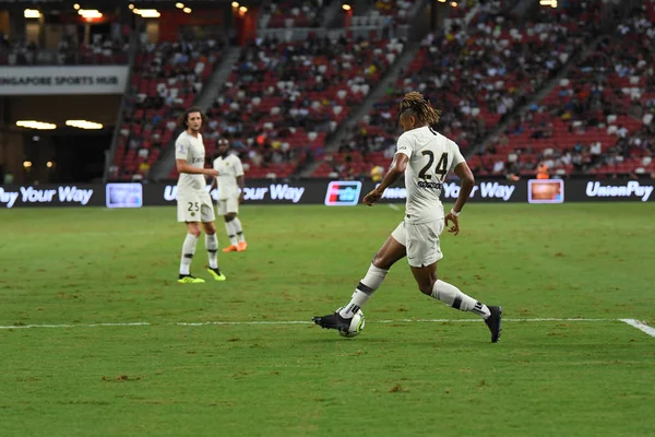 Kallang Singapore 30Luglio2018 Christopher Nkunku Giocatore Psg Azione Durante Icc2018 — Foto Stock